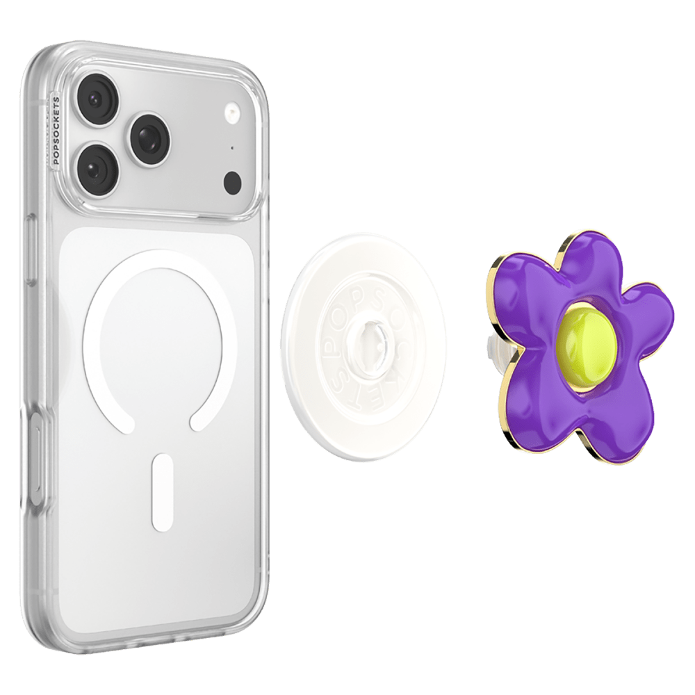 Wholesale cell phone accessory Popsockets - MagSafe PopGrip - Enamel Wonky Daisy
