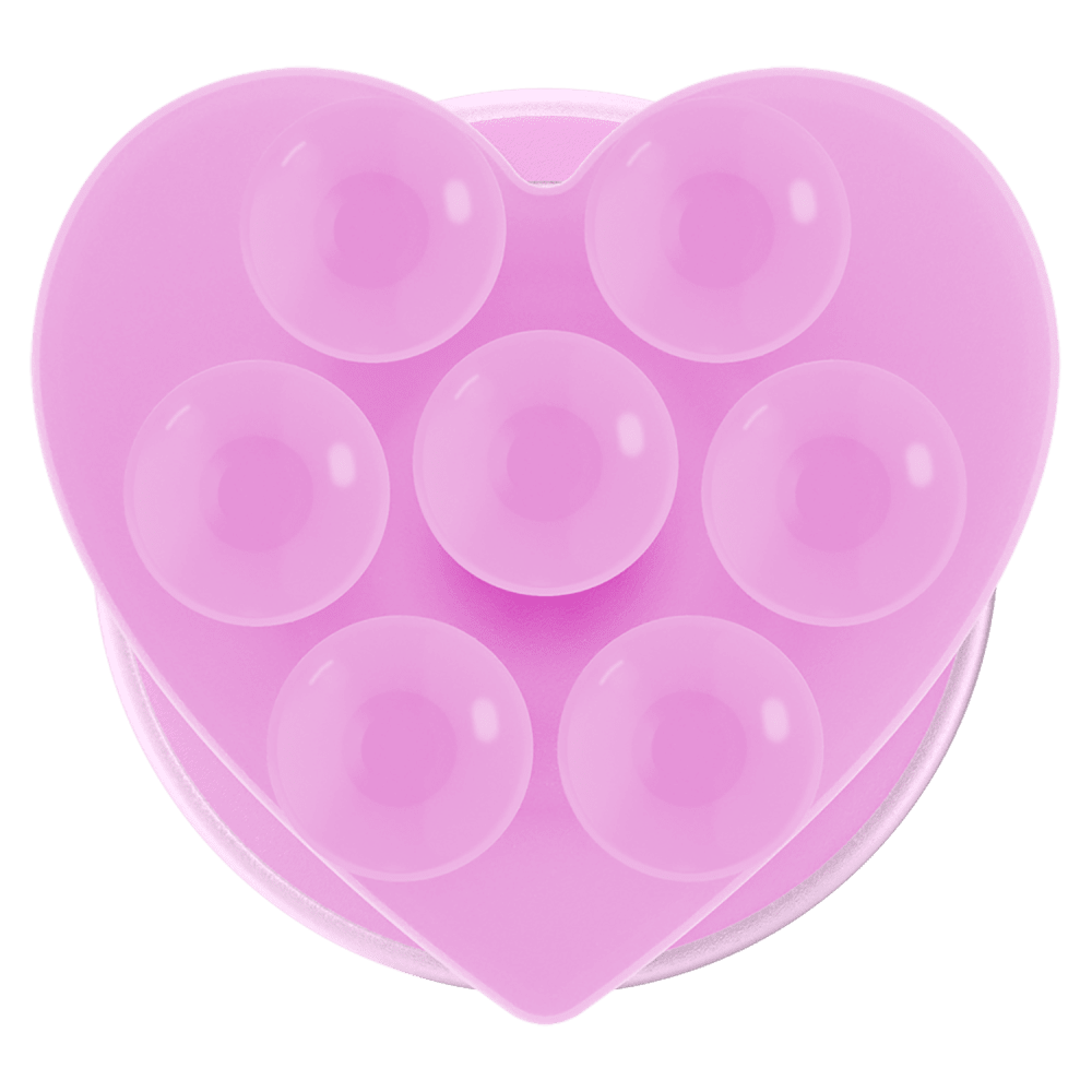 Wholesale cell phone accessory Popsockets - MagSafe PopGrip Suck-Up Heart - Baby Pink