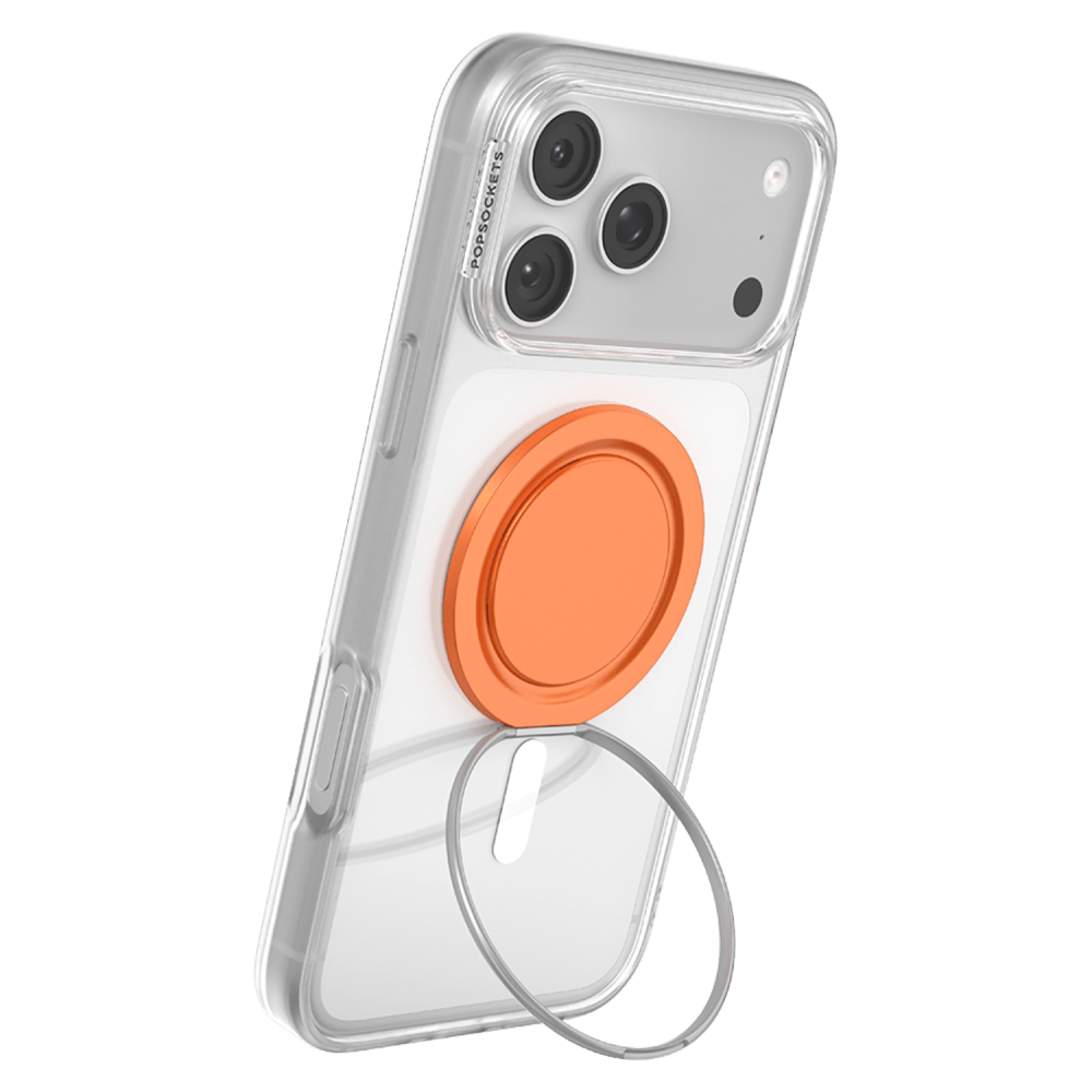 Wholesale cell phone accessory PopSockets - PopGrip Low Profile MagSafe Circle - Orange