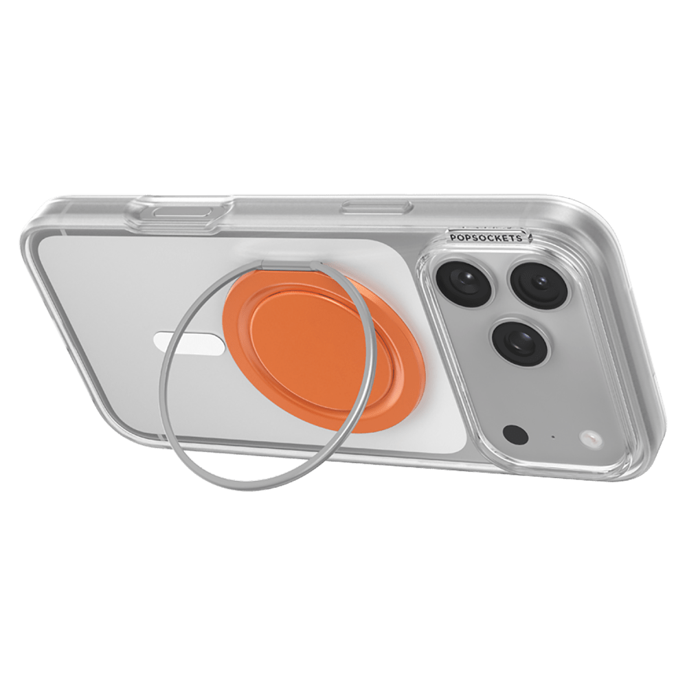 Wholesale cell phone accessory PopSockets - PopGrip Low Profile MagSafe Circle - Orange