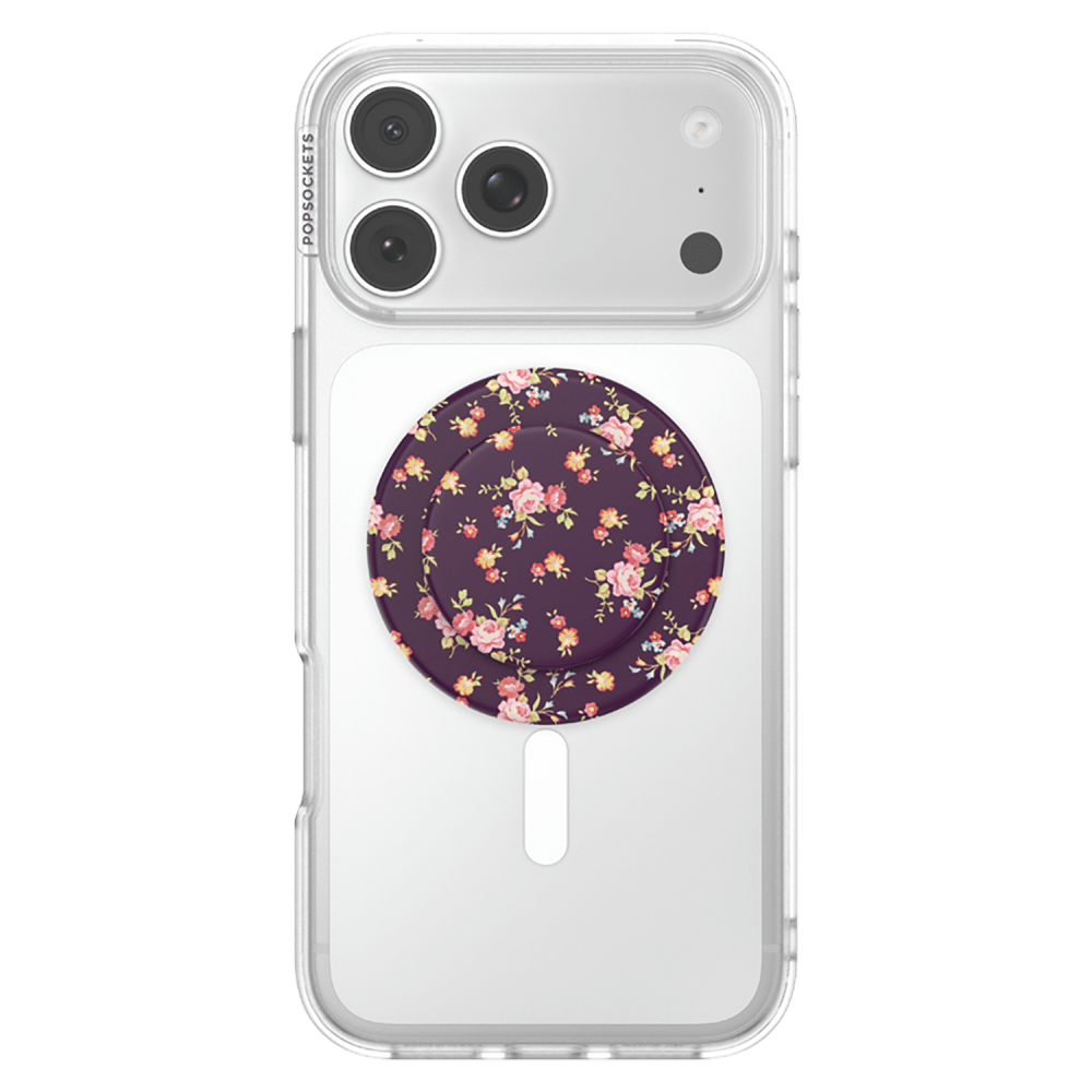 Wholesale cell phone accessory Popsockets - MagSafe PopGrip - Ditsy Floral Noir