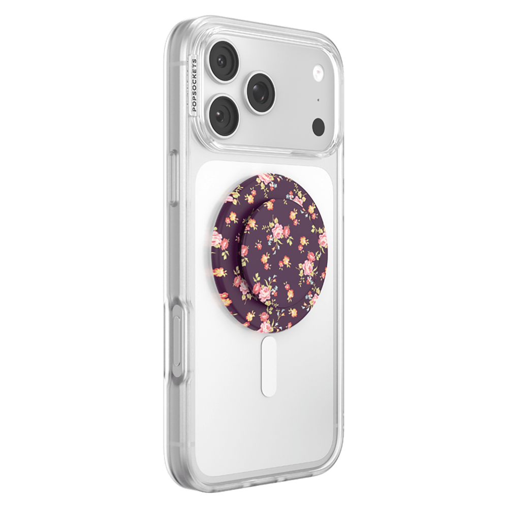 Wholesale cell phone accessory Popsockets - MagSafe PopGrip - Ditsy Floral Noir