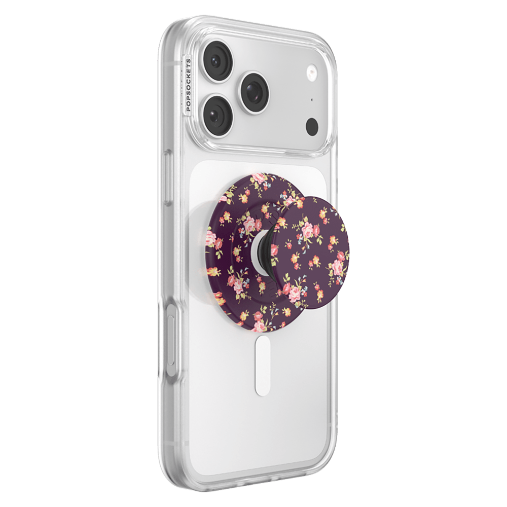 Wholesale cell phone accessory Popsockets - MagSafe PopGrip - Ditsy Floral Noir