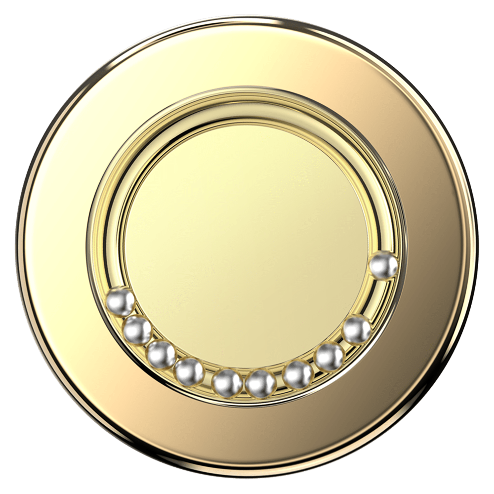 Wholesale cell phone accessory Popsockets - MagSafe PopGrip -  Enamel Track Star Gold