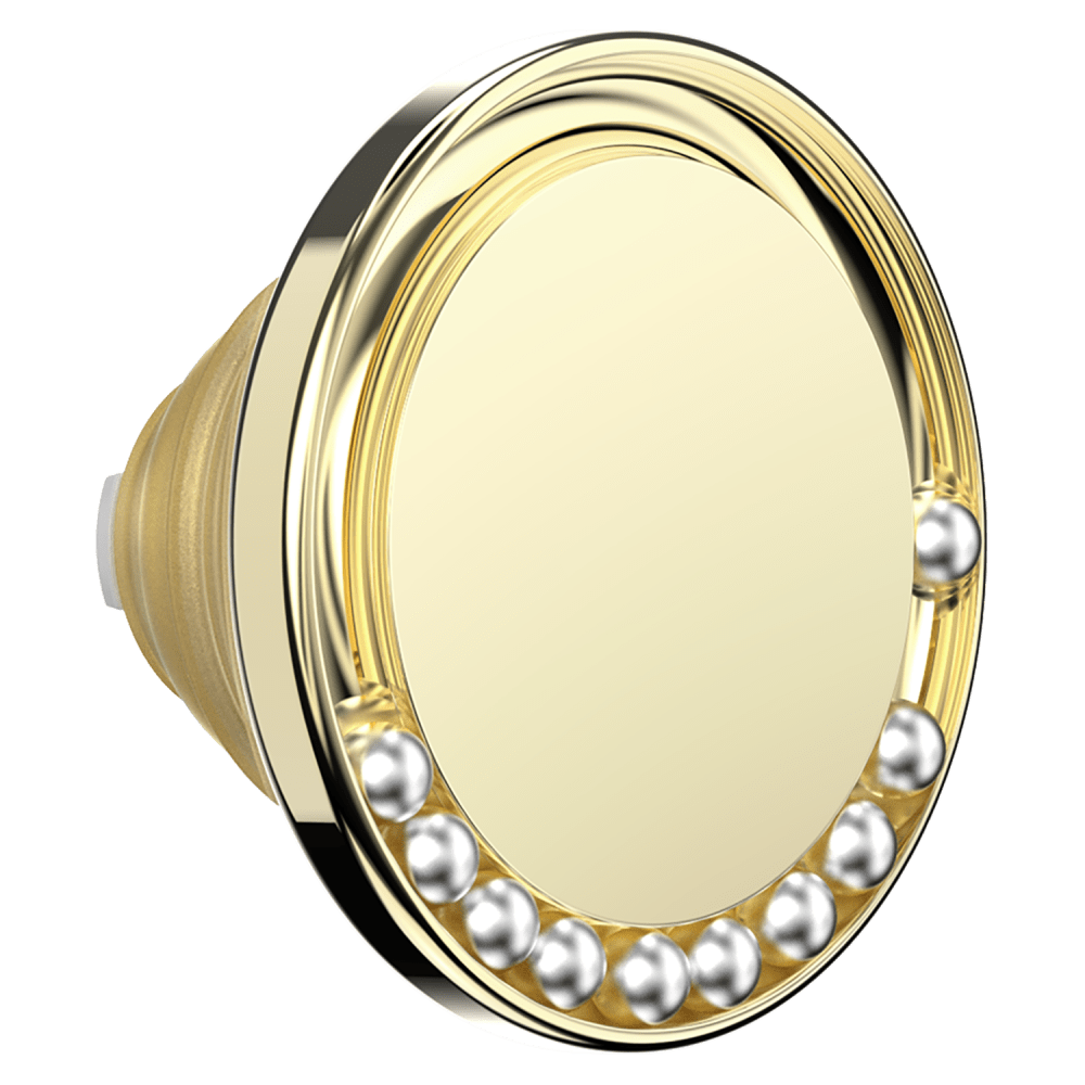 Wholesale cell phone accessory Popsockets - MagSafe PopGrip -  Enamel Track Star Gold