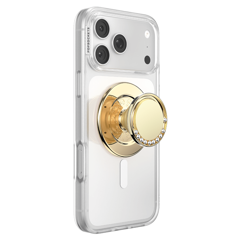 Wholesale cell phone accessory Popsockets - MagSafe PopGrip -  Enamel Track Star Gold