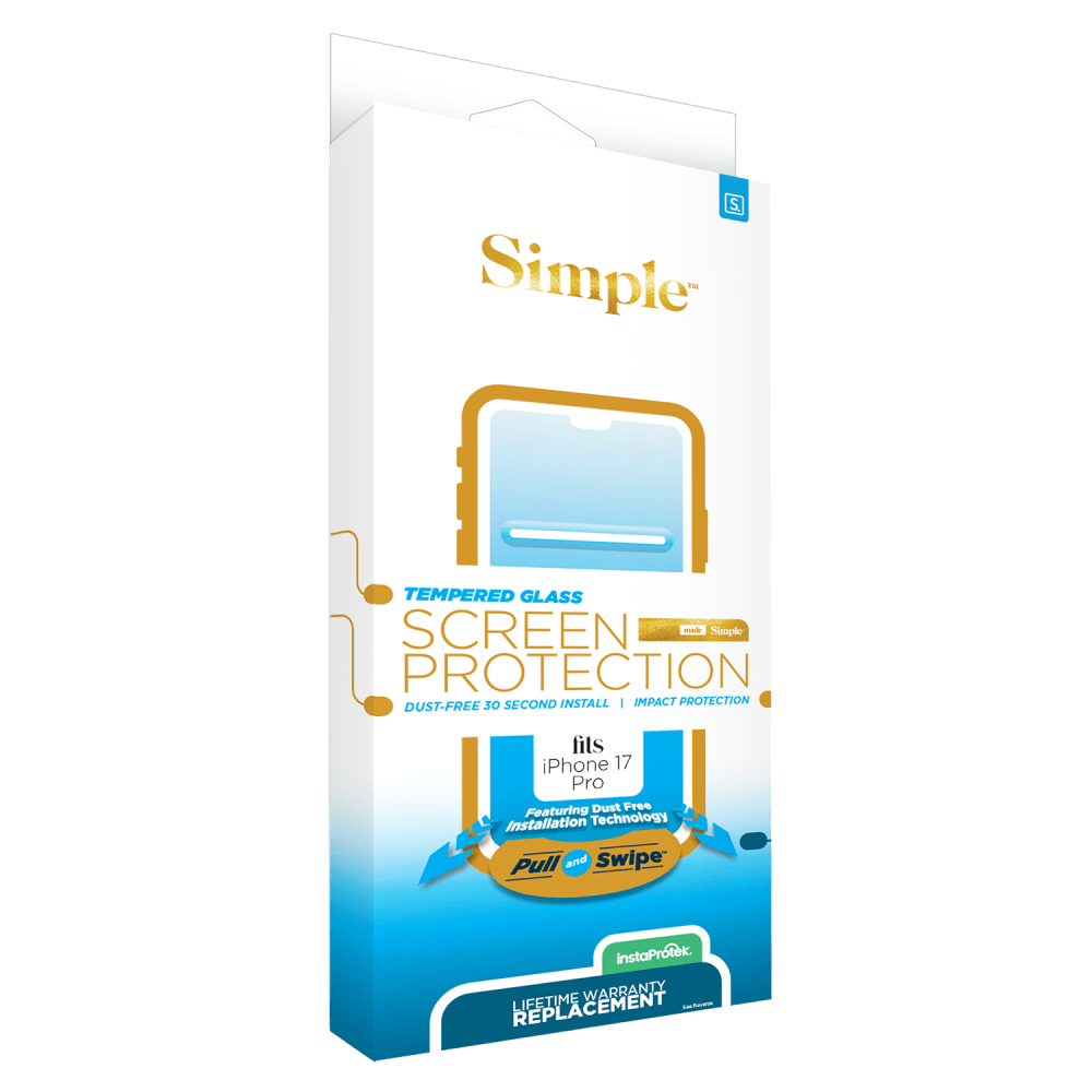 Wholesale cell phone accessory Simple - Dust Removal Guided Tempered Glass Screen Protector