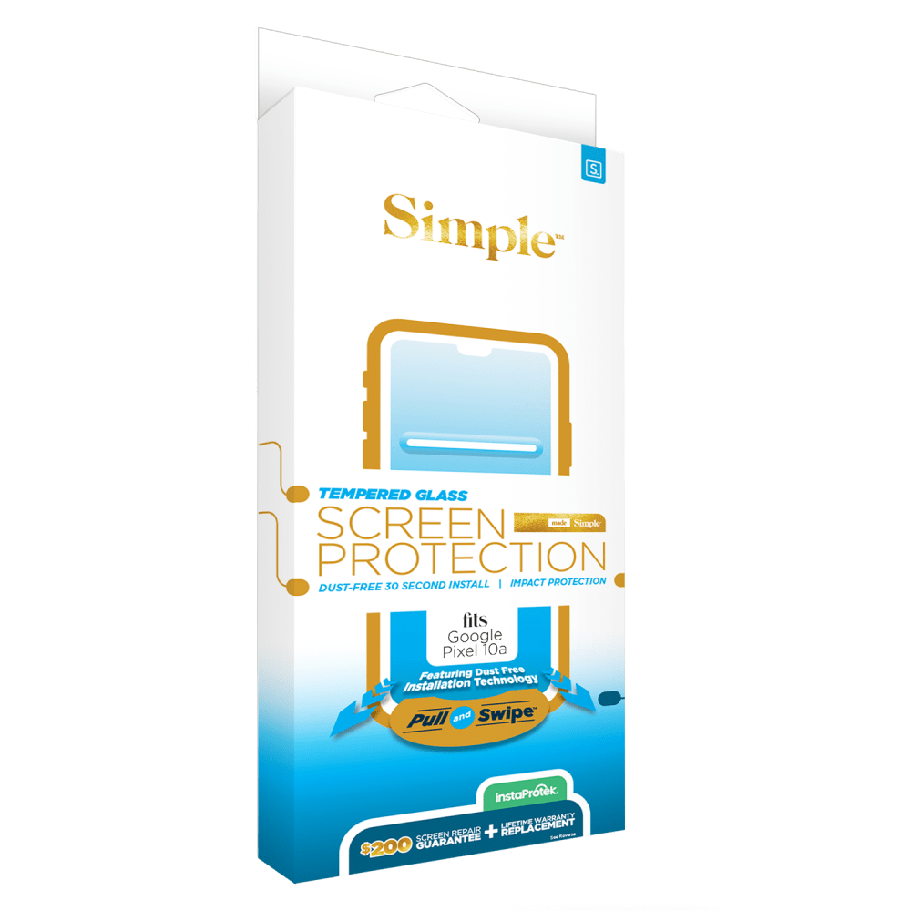 Wholesale cell phone accessory Simple - $200 Guided Tempered Glass Screen Protector for Apple