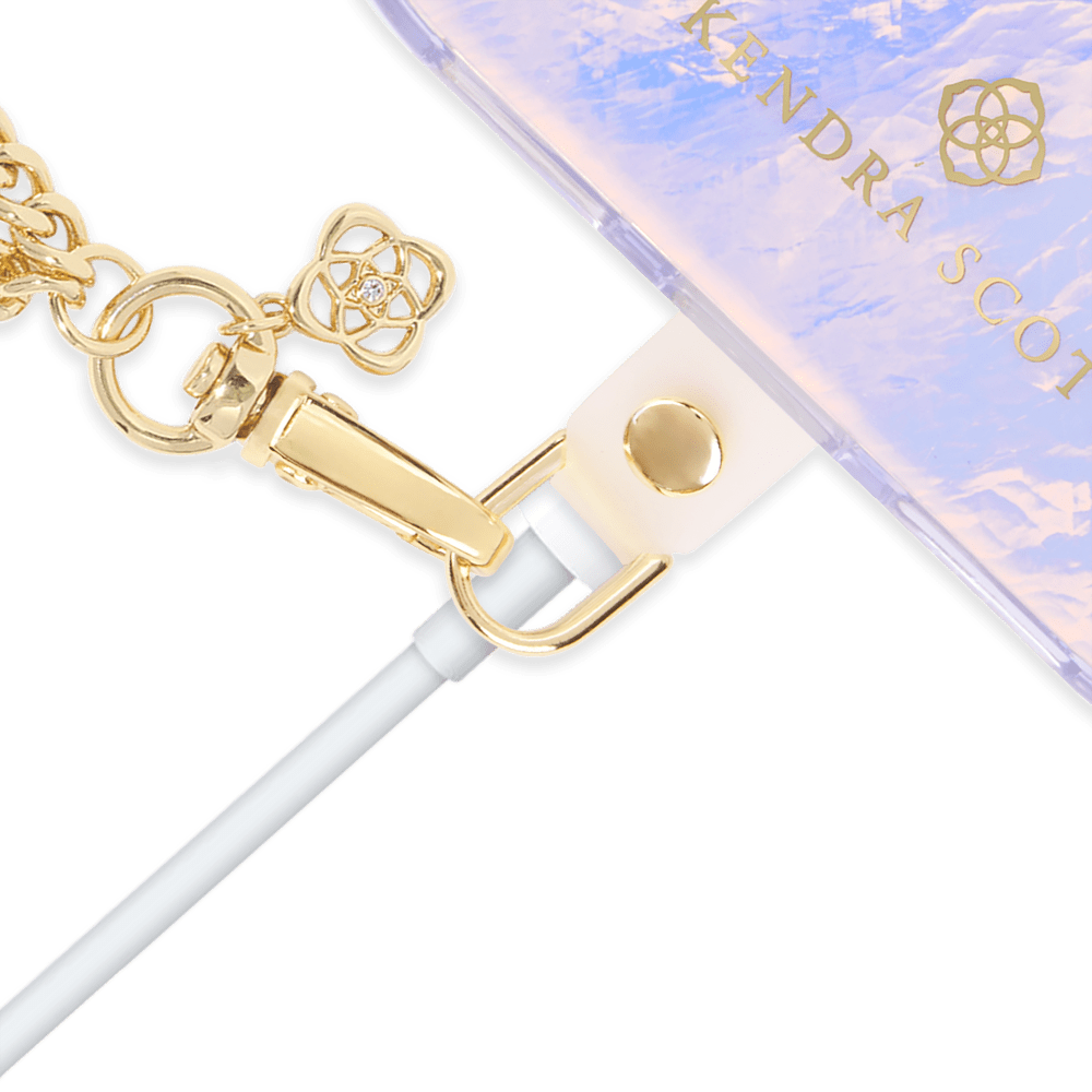Wholesale cell phone accessory Kendra Scott - Phone Crossbody - Gold Filigree