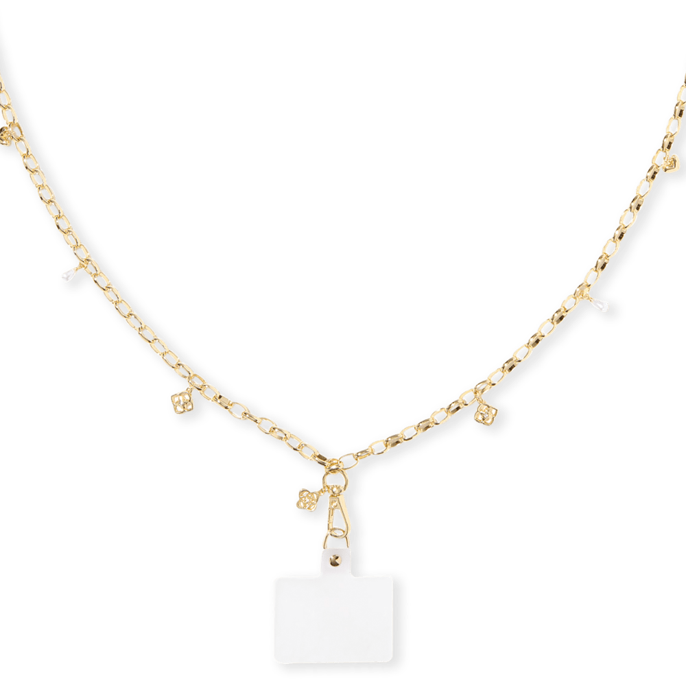 Wholesale cell phone accessory Kendra Scott - Phone Crossbody - Gold Charm