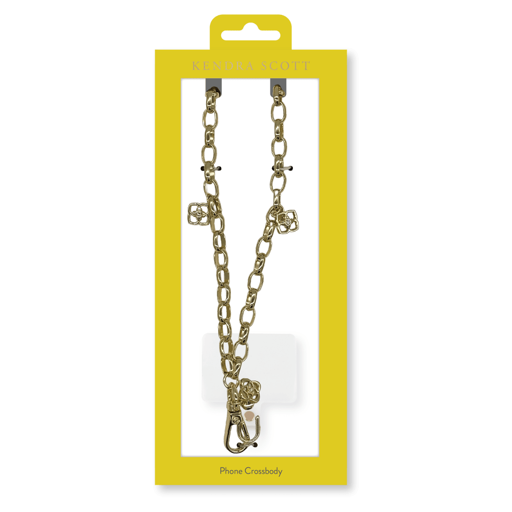 Wholesale cell phone accessory Kendra Scott - Phone Crossbody - Gold Charm