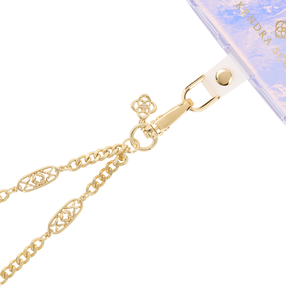 Wholesale cell phone accessory Kendra Scott - Anchor Card Phone Wristlet - Iconic Filigree