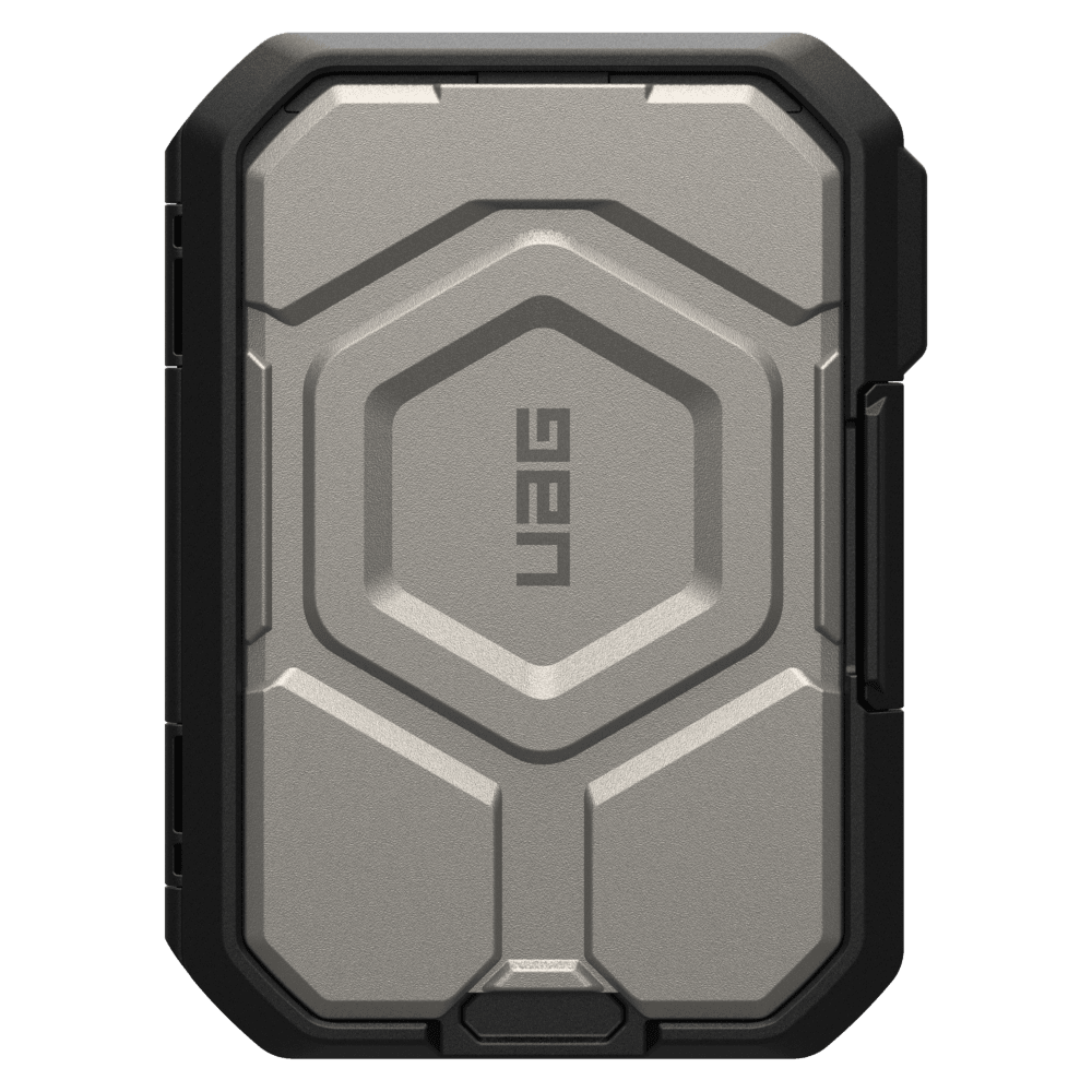 Wholesale cell phone accessory Urban Armor Gear (UAG) - Magnetic Wallet With Stand - Black