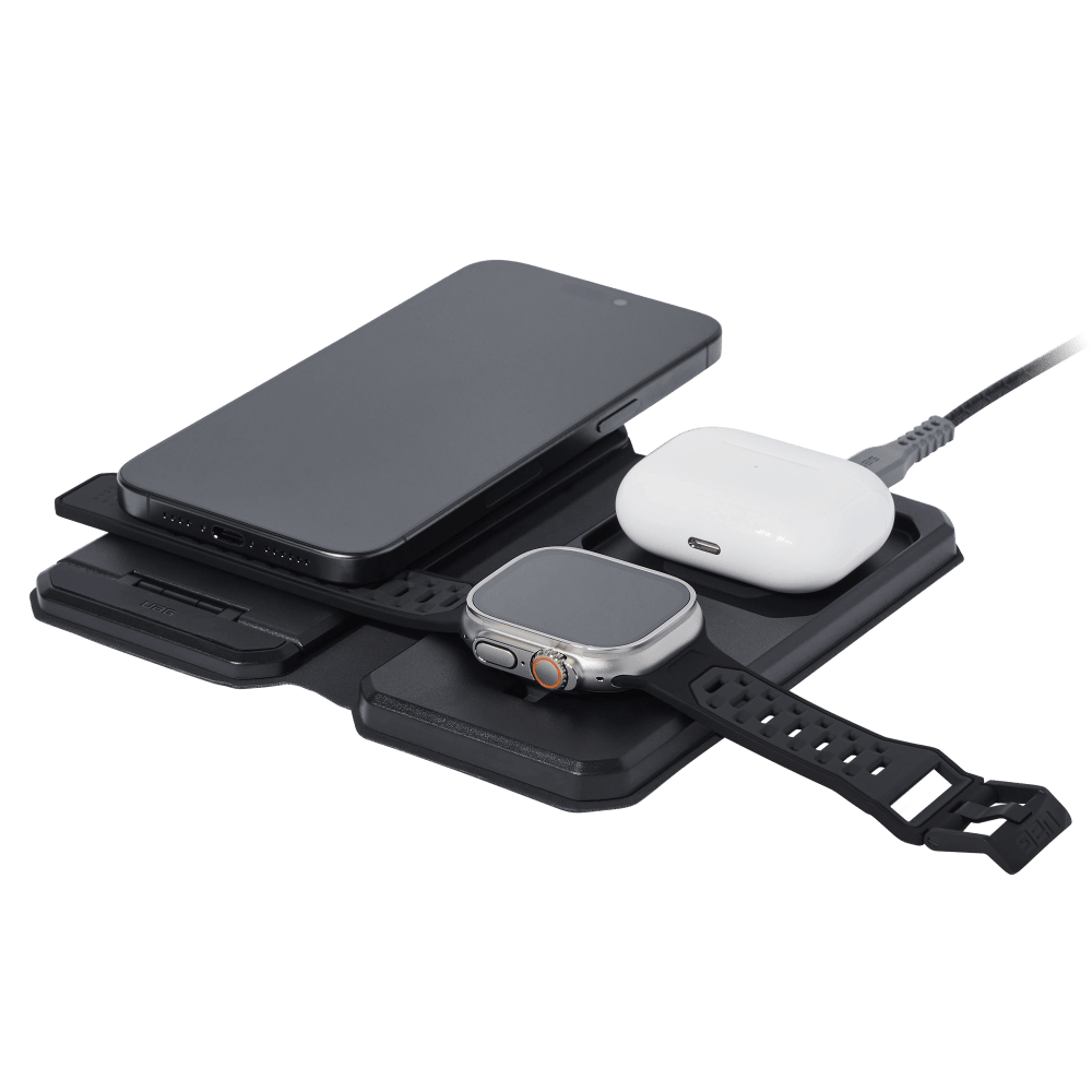 Wholesale cell phone accessory Urban Armor Gear (UAG) - SRGE 3-in-1 Travel Wireless Charger