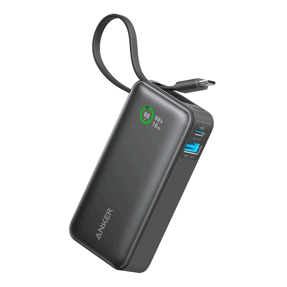 Wholesale cell phone accessory Anker - Nano Power Bank 10,000 mAh 30W with Built in USB C Cable