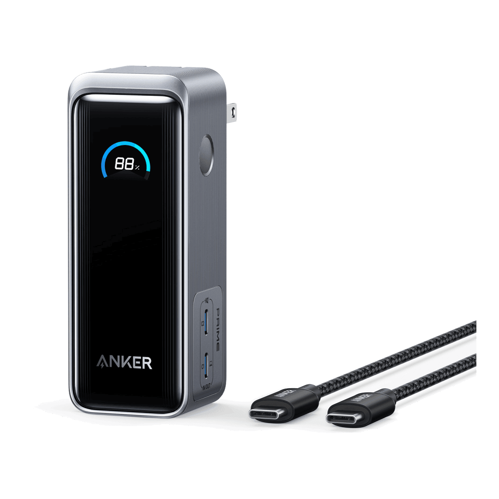Wholesale cell phone accessory Anker - Prime Power Bank 9,600 mAh with Built in USB C Cable