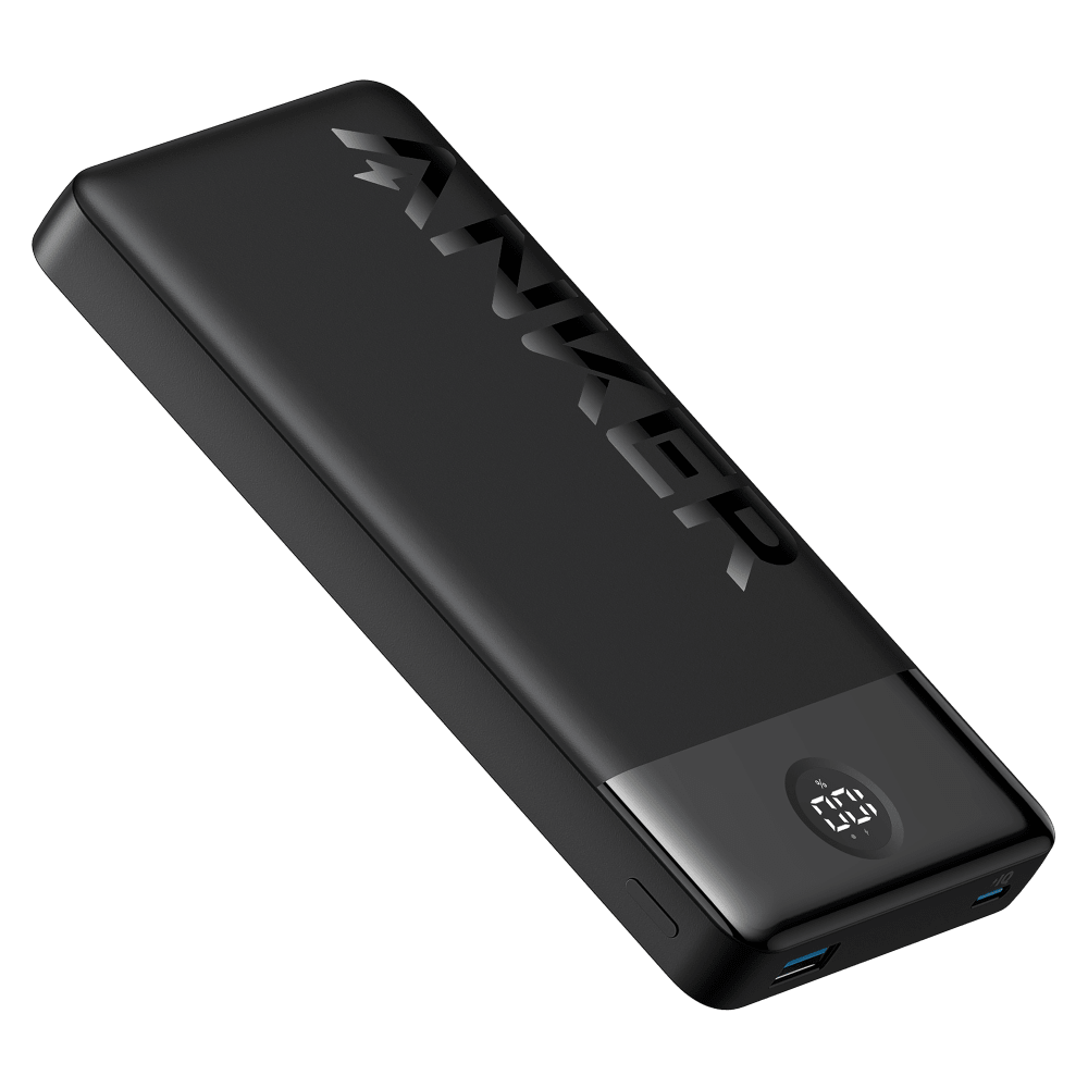 Wholesale cell phone accessory Anker - PowerCore 326 2 Port Power Bank 20W 20,000 mAh - Black