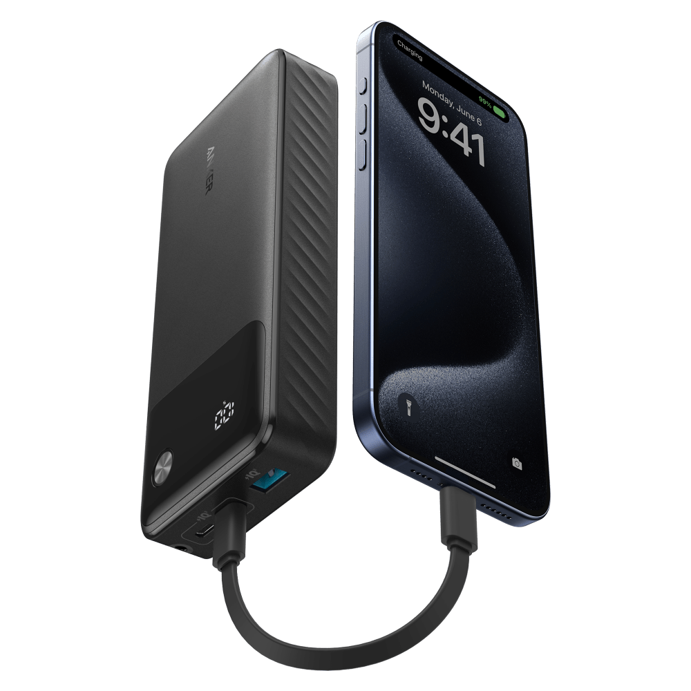 Wholesale cell phone accessory Anker - Power Bank 20,000 mAH 30W with USB C to USB C Cable -