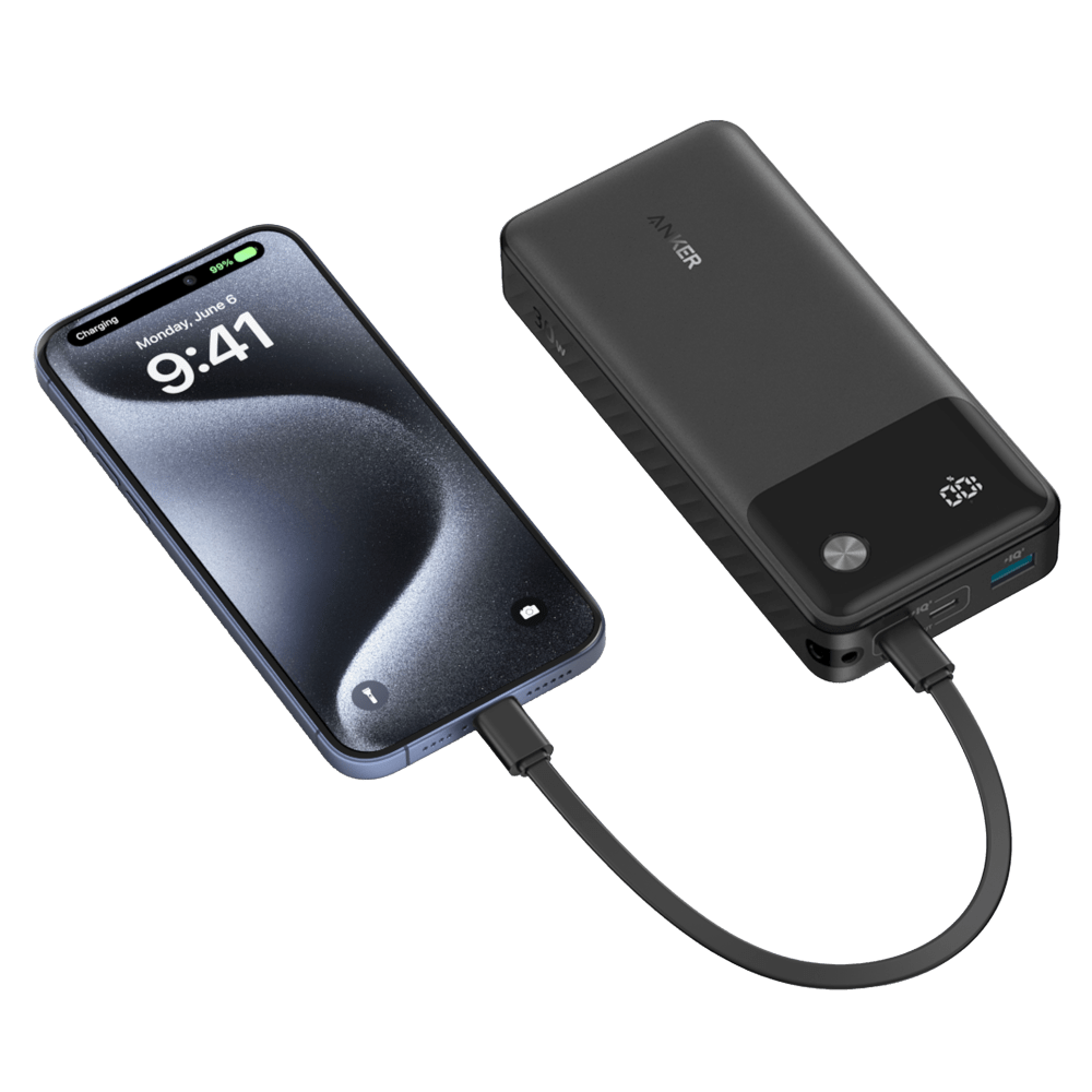 Wholesale cell phone accessory Anker - Power Bank 20,000 mAH 30W with USB C to USB C Cable -