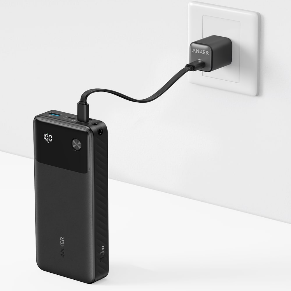 Wholesale cell phone accessory Anker - Power Bank 20,000 mAH 30W with USB C to USB C Cable -