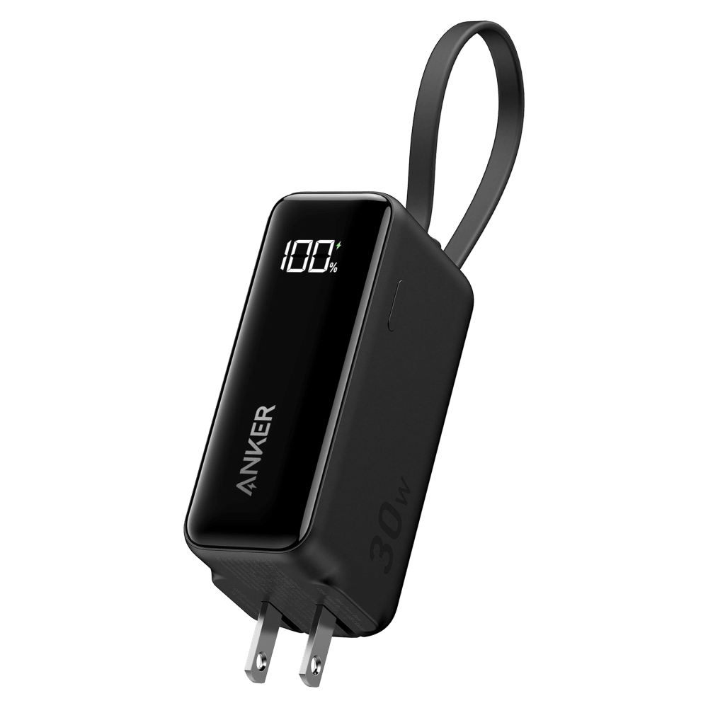 Wholesale cell phone accessory Anker - Power Bank 5,000 mAh 22.5W with Built in USB C Cable