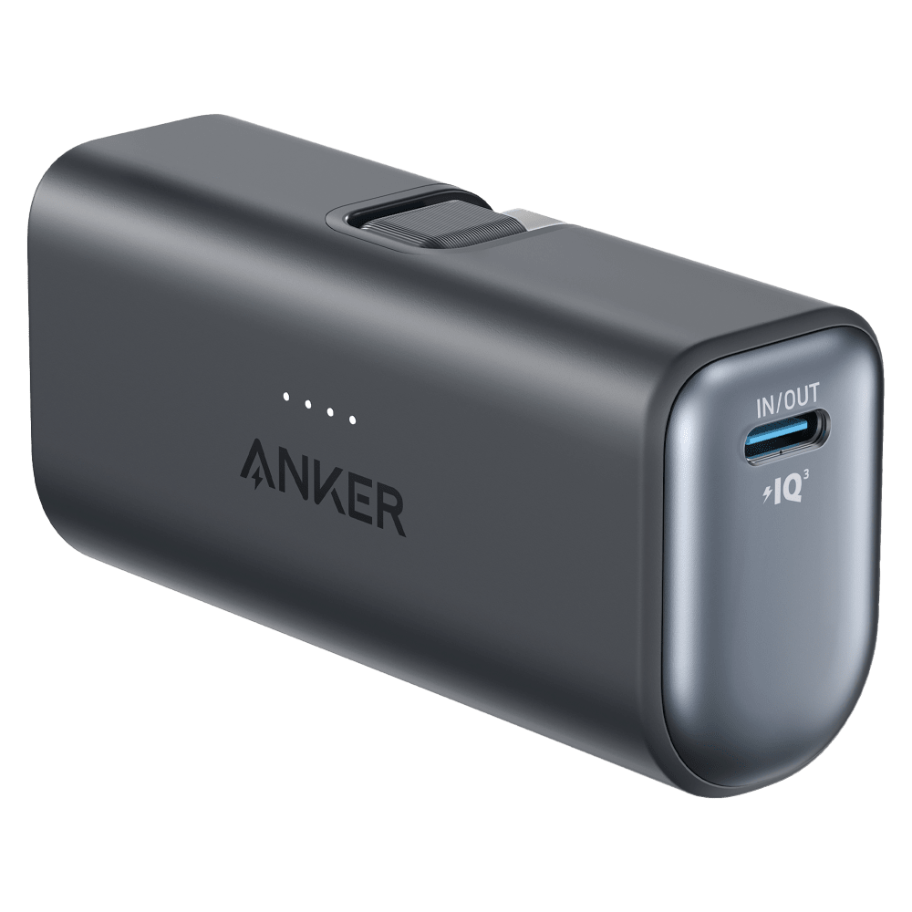 Wholesale cell phone accessory Anker - Nano Power Bank with Built-in Foldable USB-C Connector
