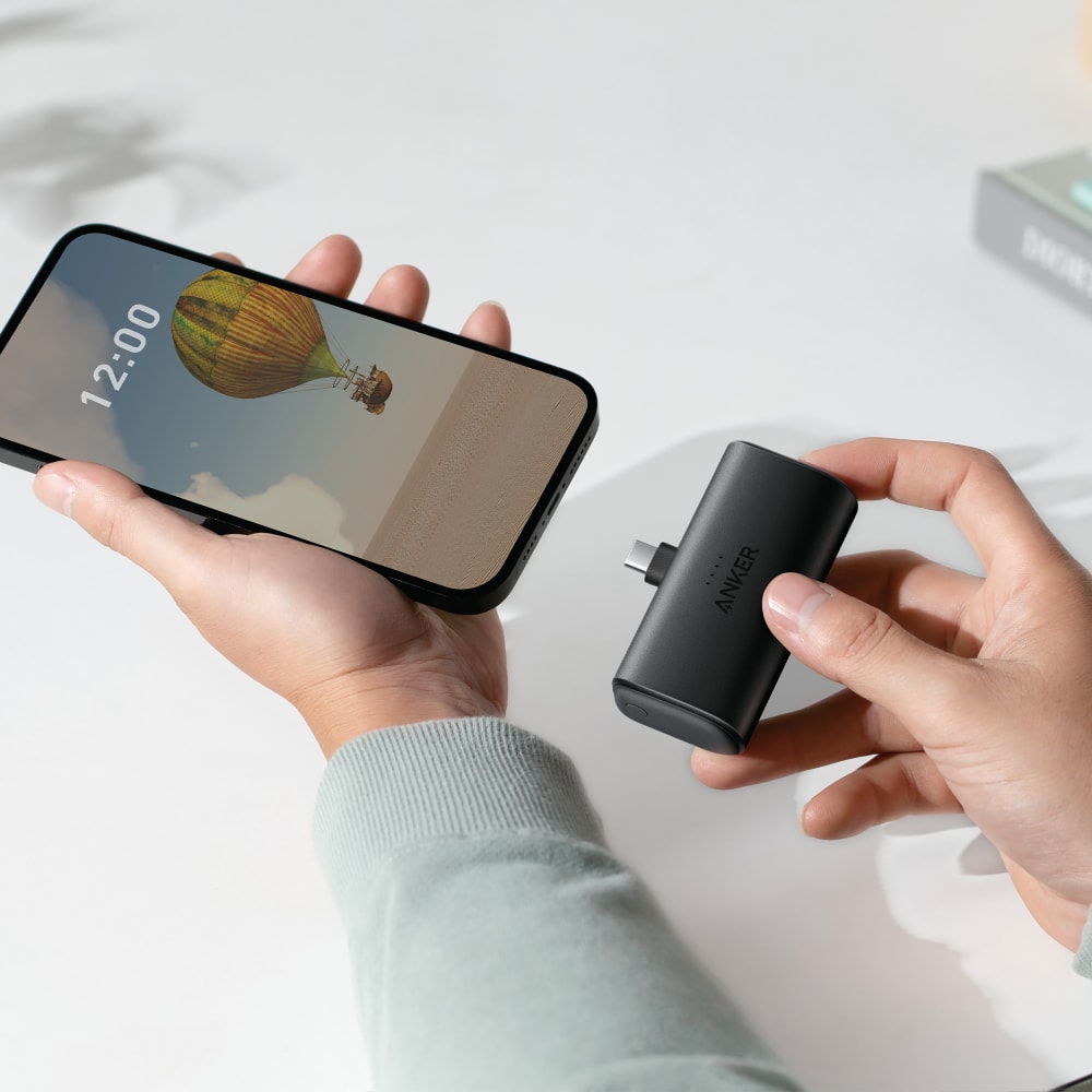Wholesale cell phone accessory Anker - Nano Power Bank with Built-in Foldable USB-C Connector