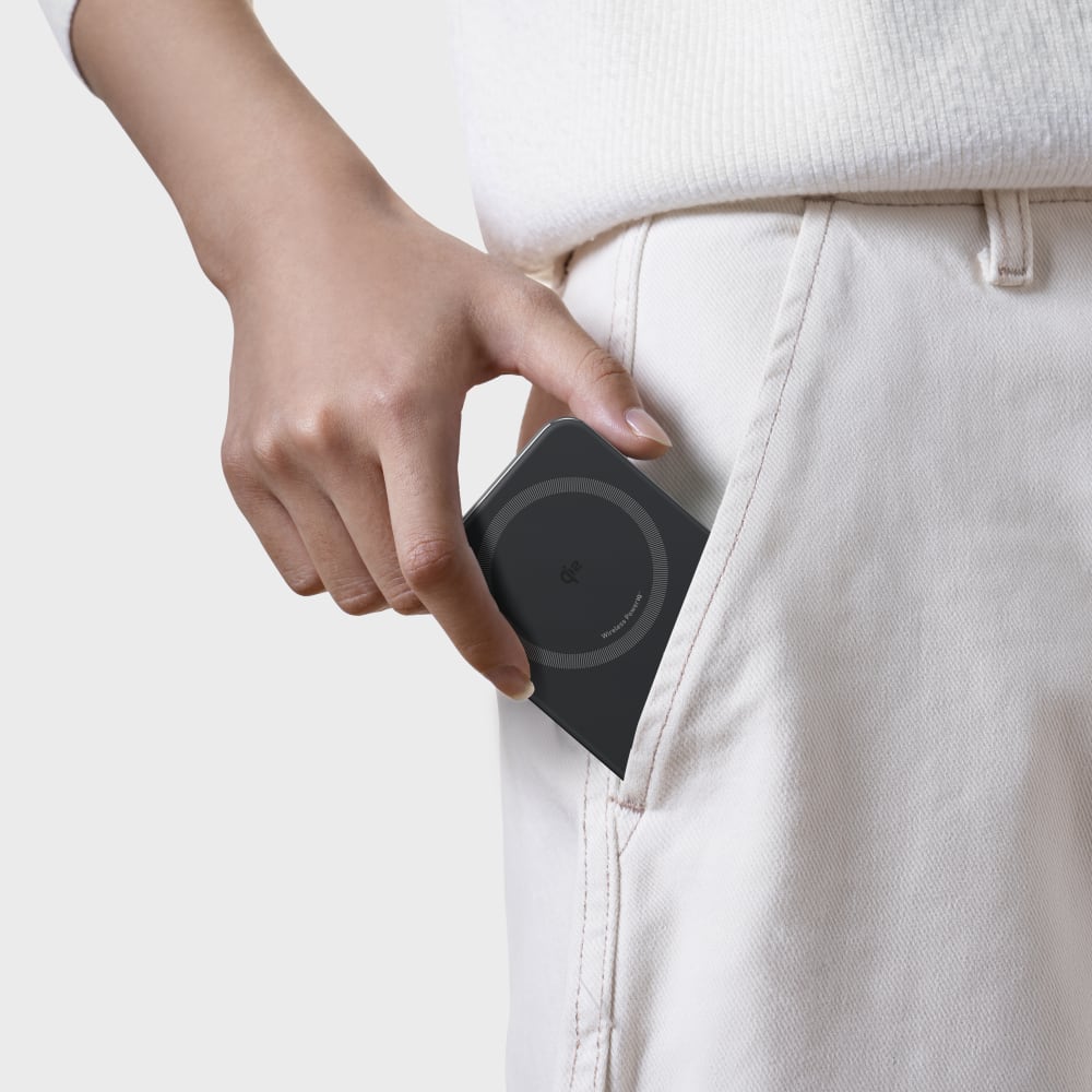 Wholesale cell phone accessory Anker - MagGo Magnetic Wireless Power Bank 10,000 mAh - Black