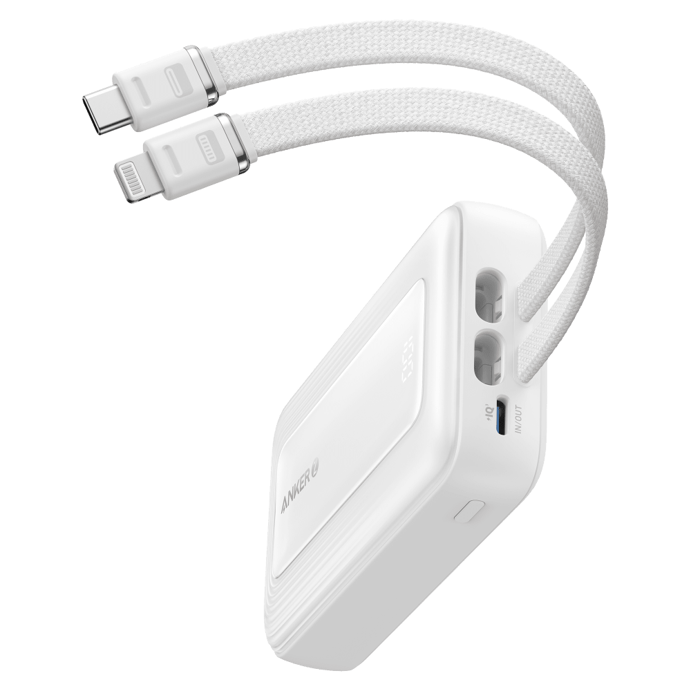 Wholesale cell phone accessory Anker - Power Bank with Built-In USB C and Apple Lightning Cable