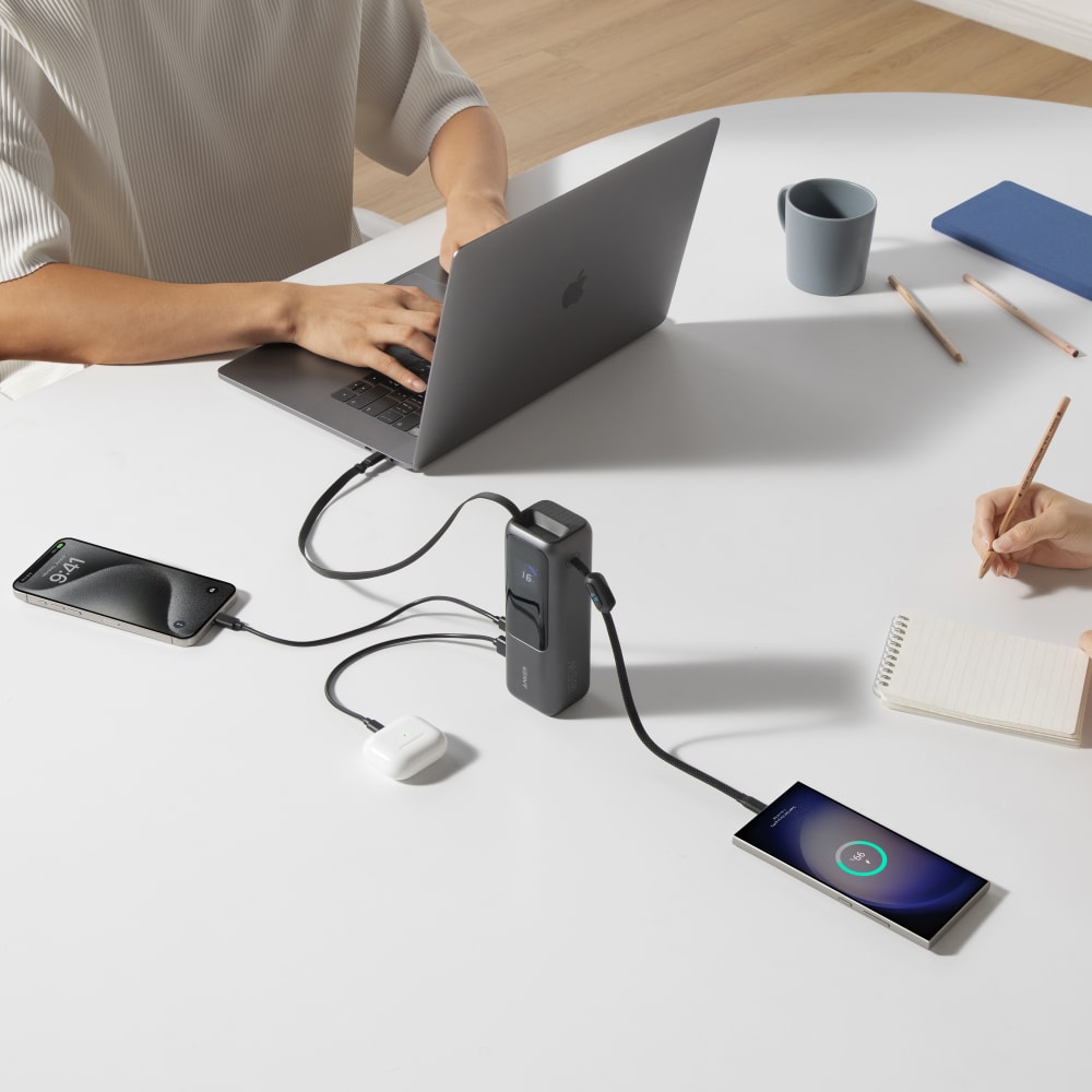 Wholesale cell phone accessory Anker - 165W Power Bank 25,000 mAh with Built-In USB C and Retractable