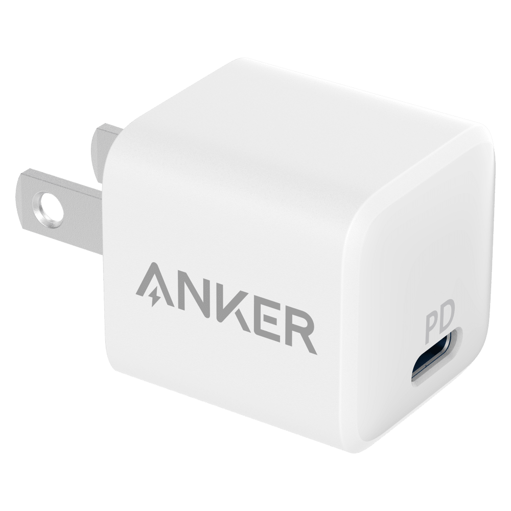 Wholesale cell phone accessory Anker - PowerPort 3 Nano USB C Wall Charger 20W - White