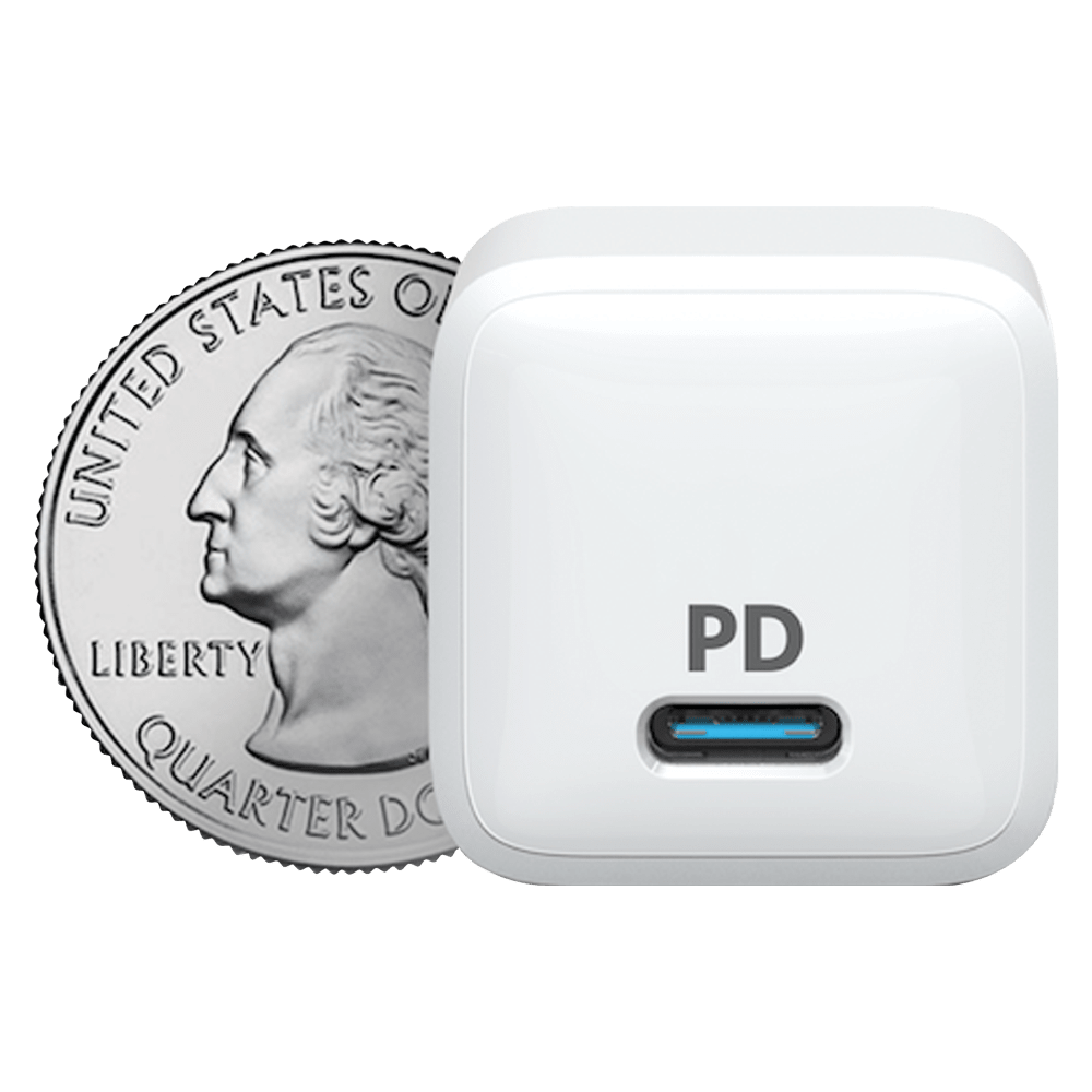 Wholesale cell phone accessory Anker - PowerPort 3 Nano USB C Wall Charger 20W - White