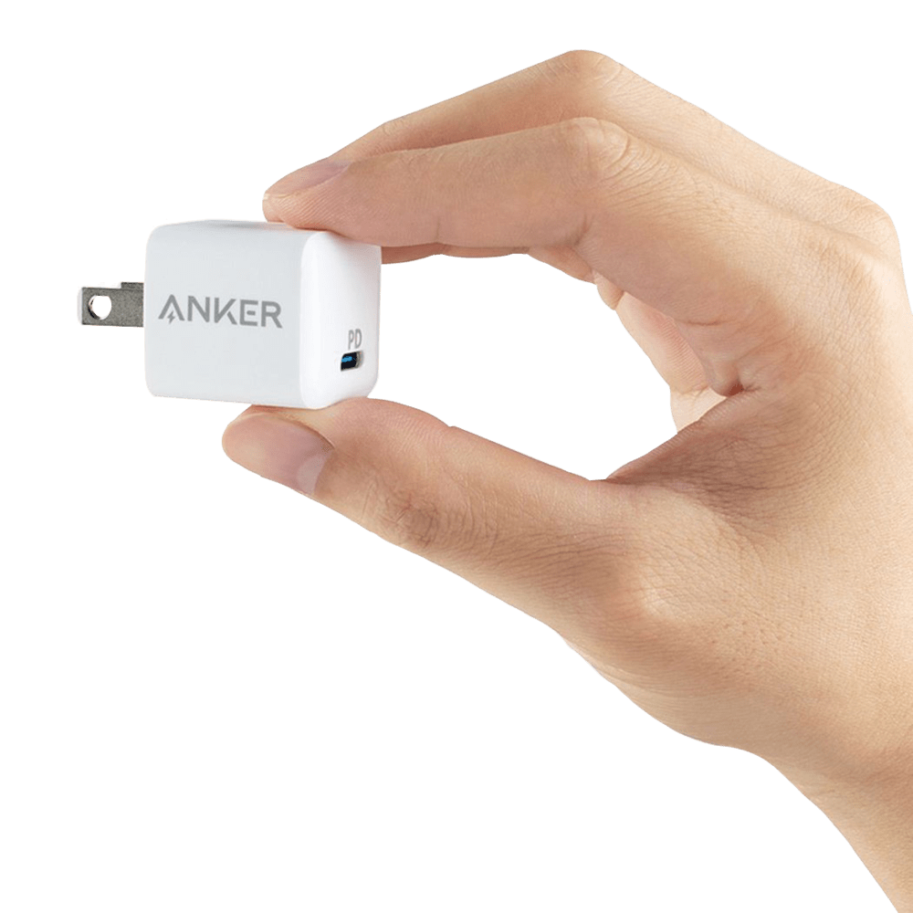 Wholesale cell phone accessory Anker - PowerPort 3 Nano USB C Wall Charger 20W - White