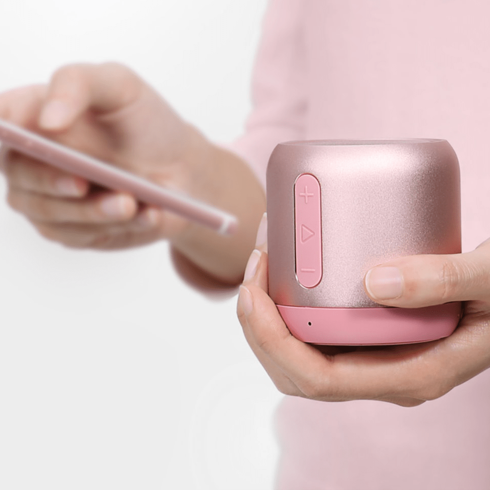 Wholesale cell phone accessory Soundcore - Mini Portable Bluetooth Speaker  - Pink