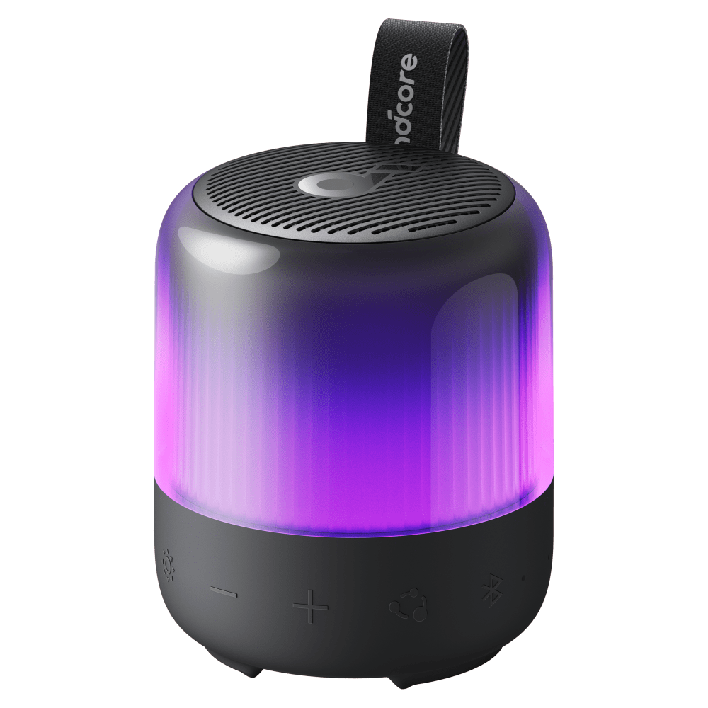 Wholesale cell phone accessory Soundcore - Glow Mini Portable Bluetooth Speaker - Black