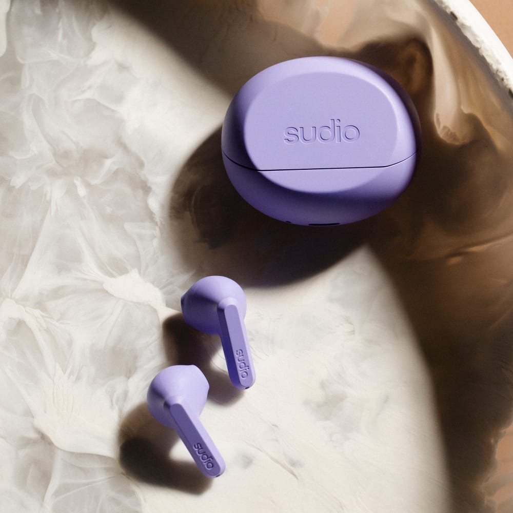 Wholesale cell phone accessory Sudio - A3 True Wireless Earbuds - Purple