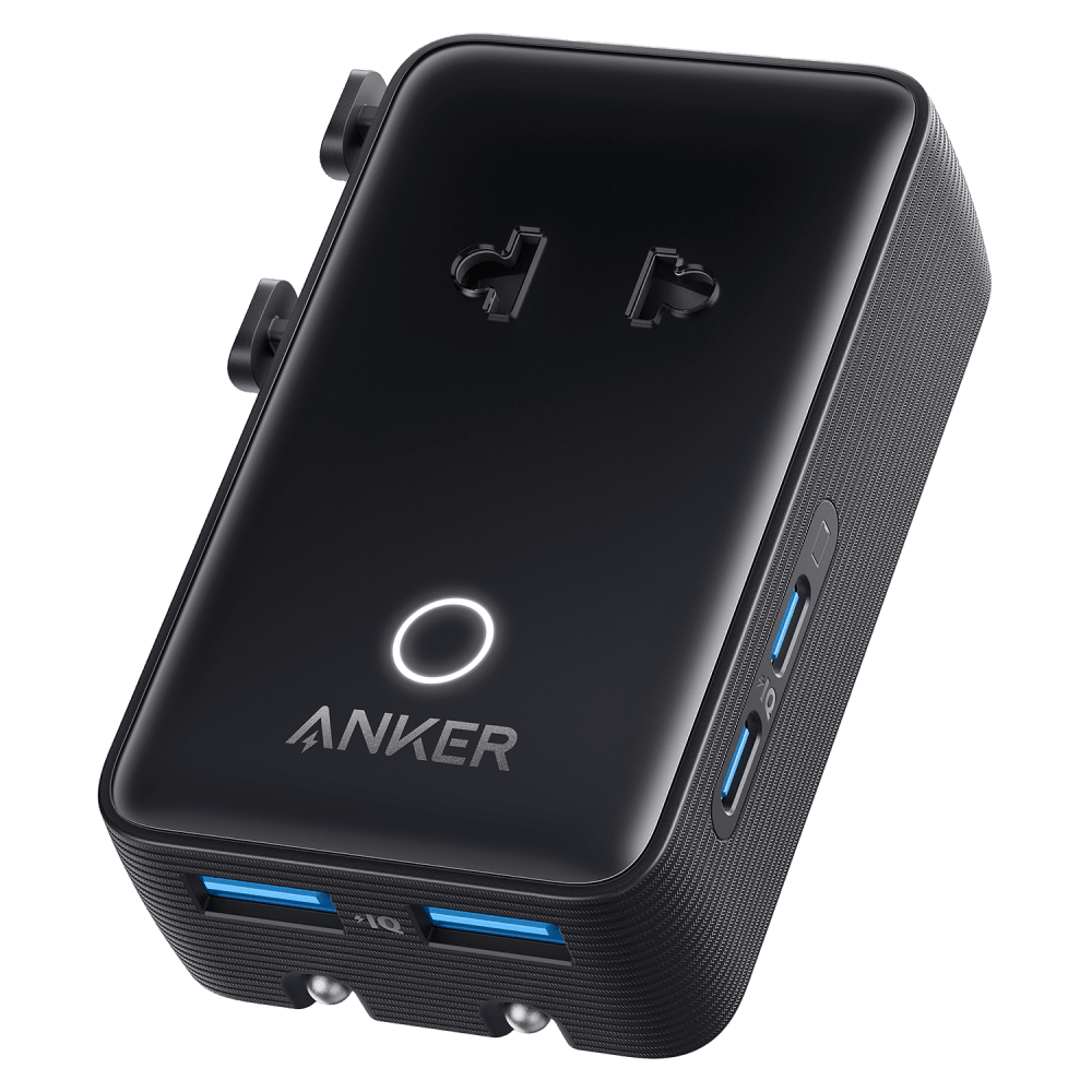 Wholesale cell phone accessory Anker - Nano 5 in 1 Travel Adapter 20W - Black