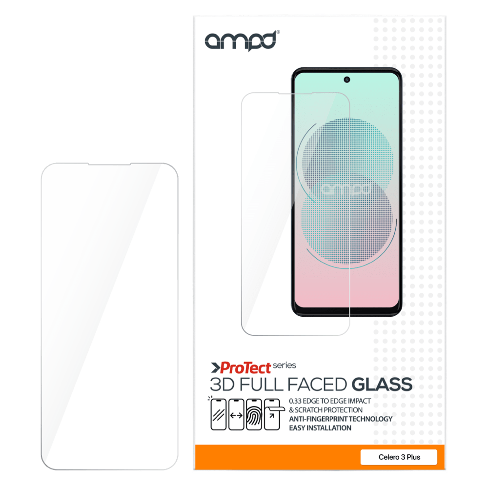 Wholesale cell phone accessory AMPD - 0.33 Hardened Tempered Glass Screen Protector for Boost