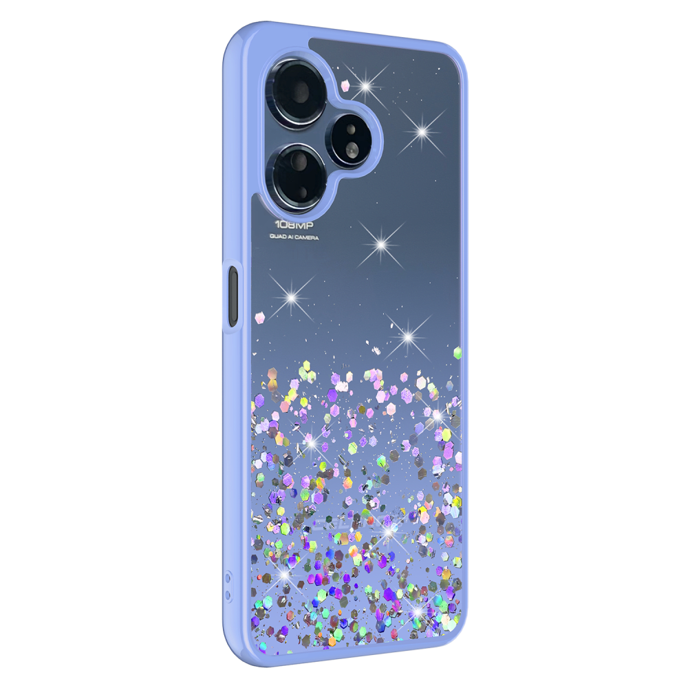 Wholesale cell phone accessory AMPD - TPU  /  Acrylic Glitter Insert Case for Celero 5G Plus