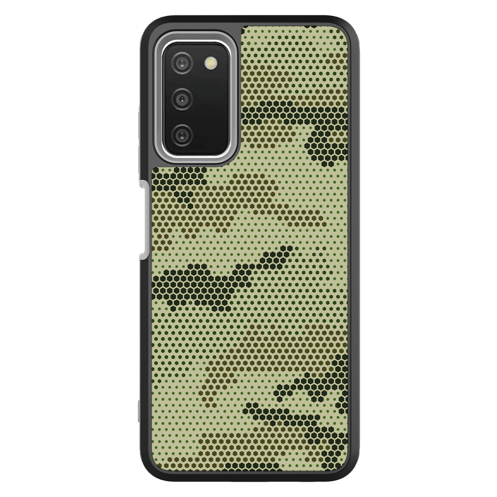 Wholesale cell phone accessory AMPD - Slim Dual Layer Case for Samsung Galaxy A03s - Camouflage