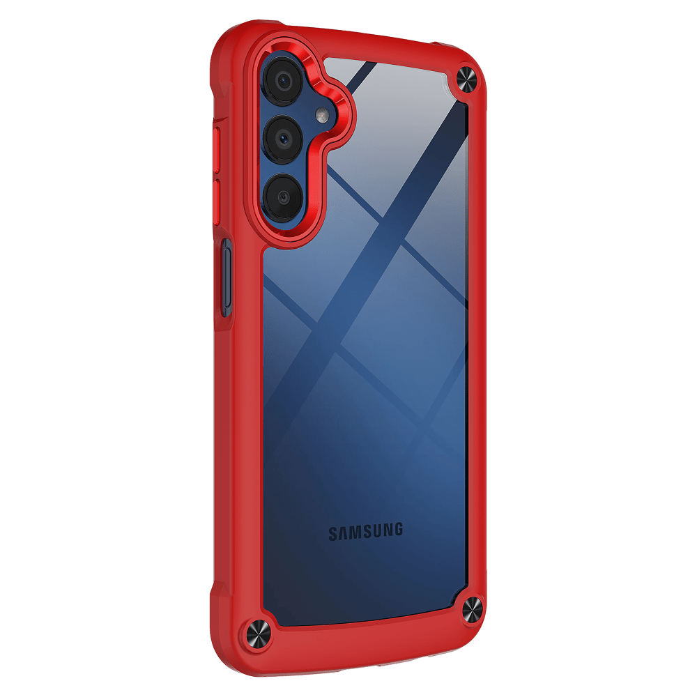 Wholesale cell phone accessory AMPD - DuraBump Case for Samsung Galaxy A15 5G - Red