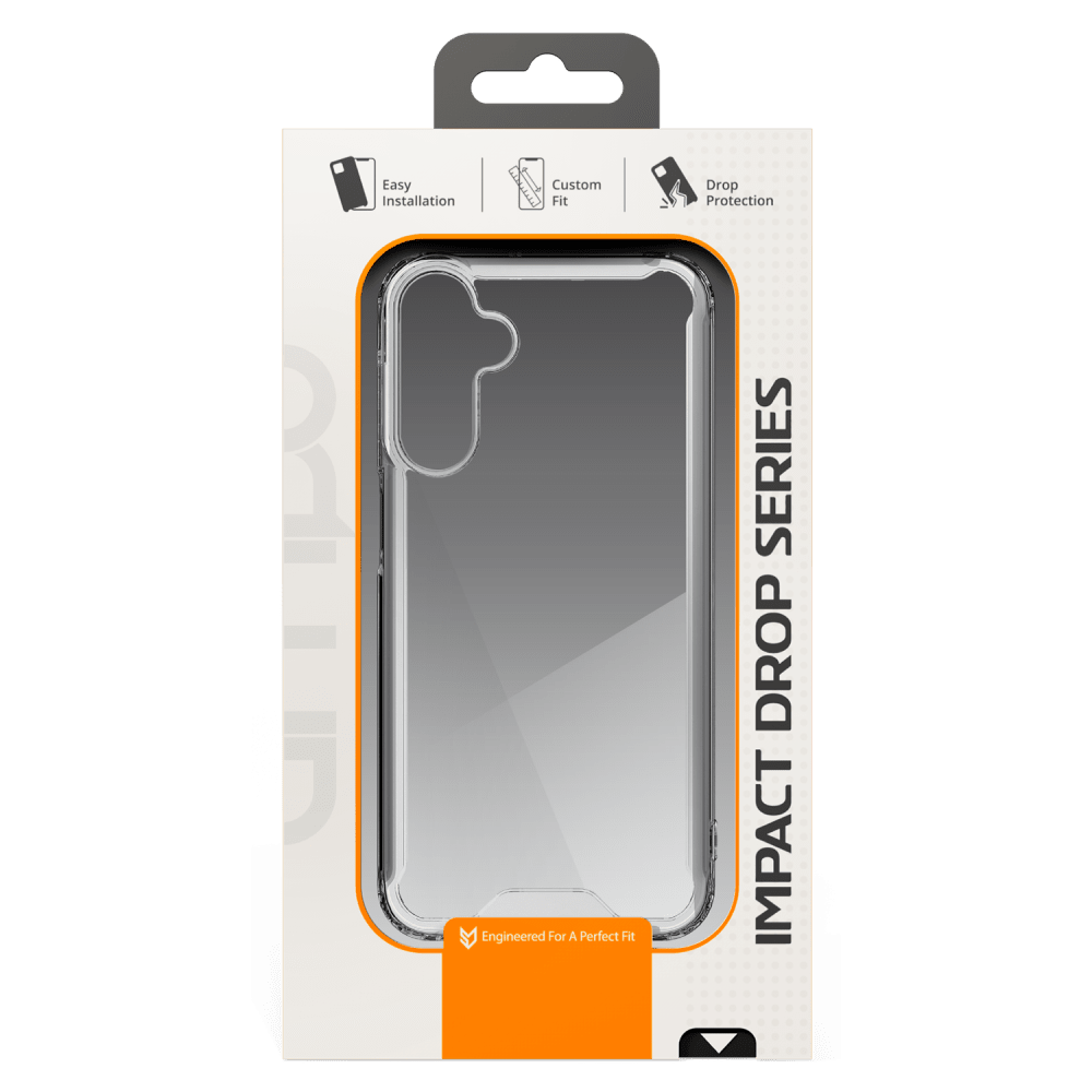 Wholesale cell phone accessory AMPD - TPU  /  Acrylic Crystal Clear Case for Samsung Galaxy