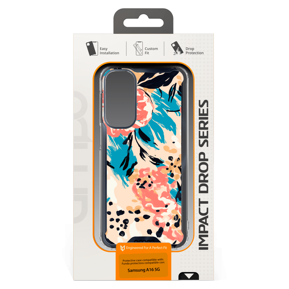 Wholesale cell phone accessory AMPD - TPU / Acrylic HD Print Crystal Clear Case for Samsung