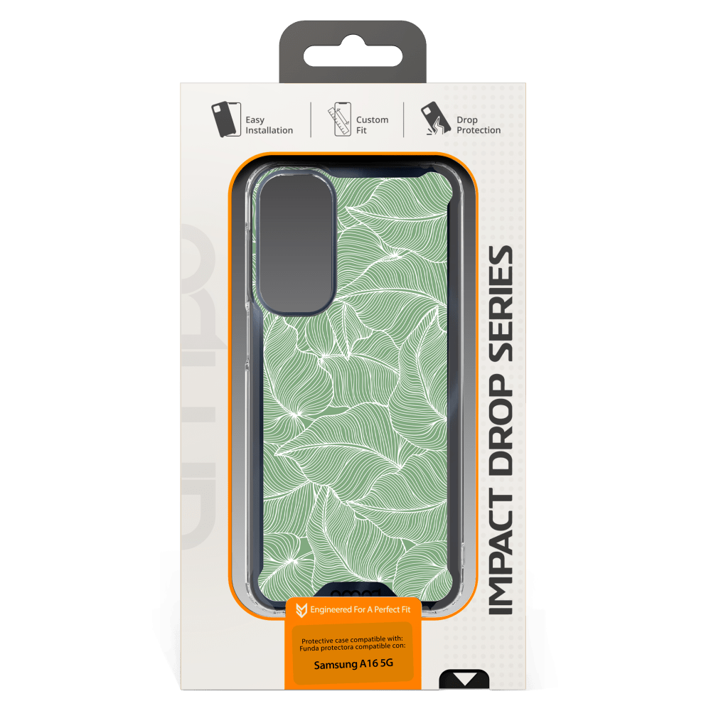 Wholesale cell phone accessory AMPD - TPU / Acrylic HD Print Crystal Clear Case for Samsung