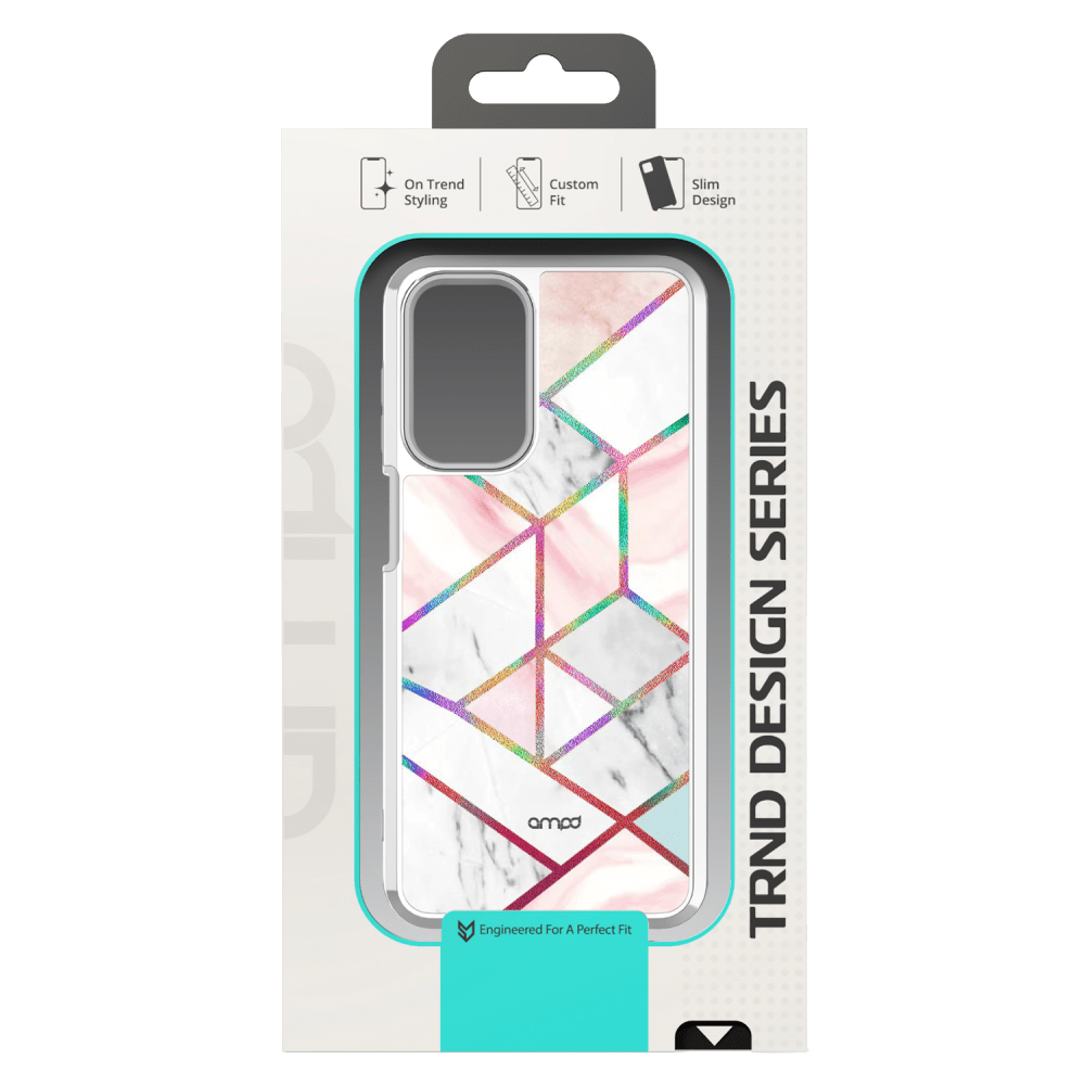 Wholesale cell phone accessory AMPD - Electrplate Dual Layer Case for Samsung Galaxy A23  /