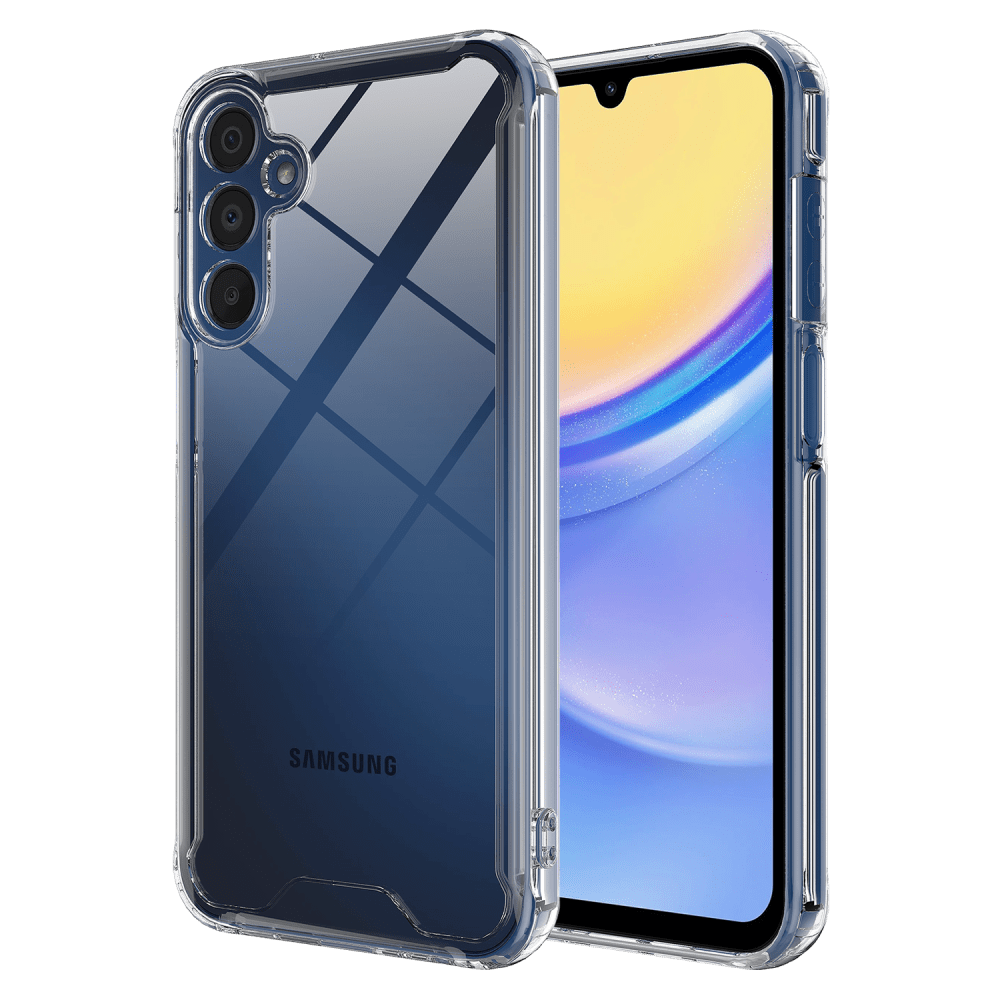 Wholesale cell phone accessory AMPD - TPU  /  Acrylic Crystal Clear Case for Samsung Galaxy