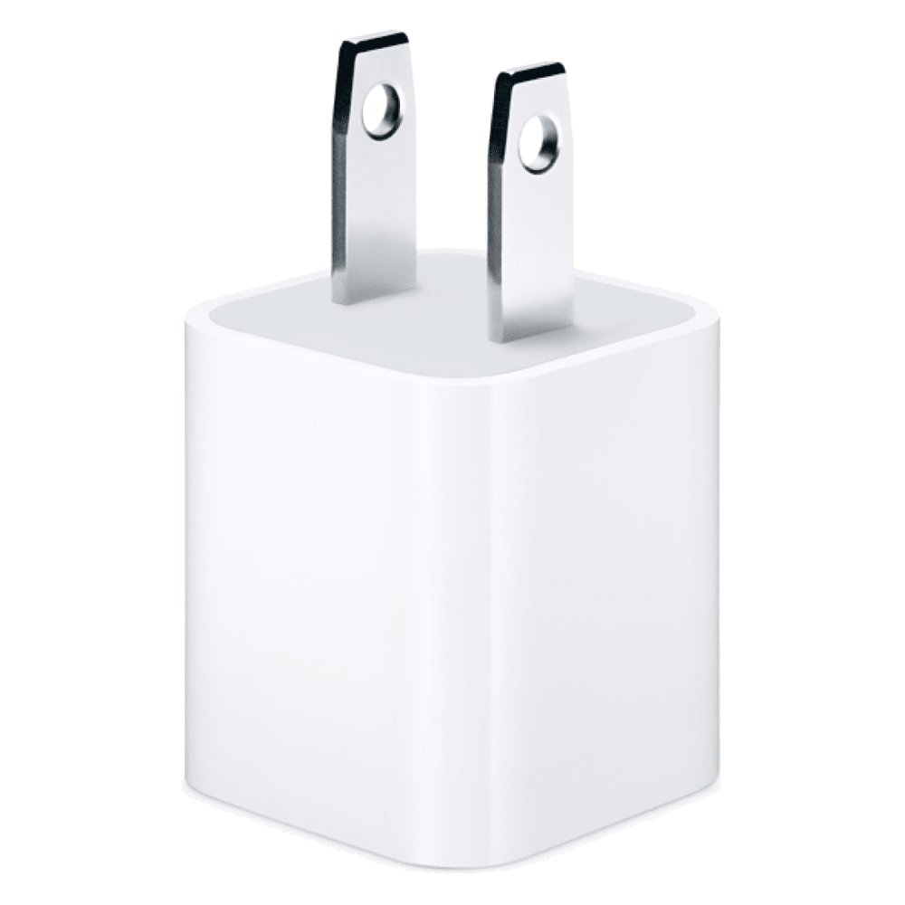 Wholesale cell phone accessory AMPD - Bulk 2A Cube Wall Charger (Head Only) - White