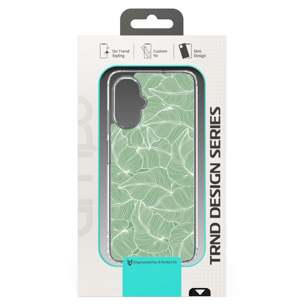 Wholesale cell phone accessory AMPD - TPU   /   Acrylic HD Print Case for Celero5G SC - Palm