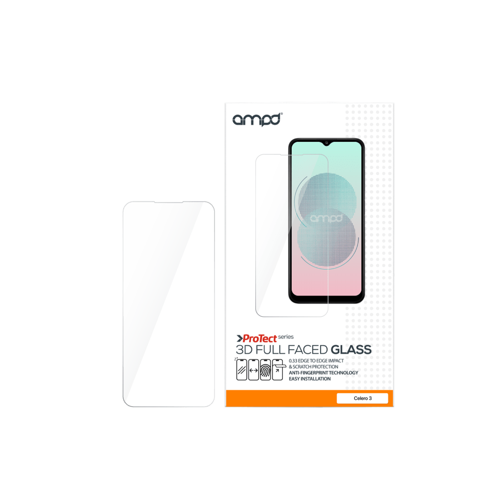 Wholesale cell phone accessory AMPD - 0.33 Hardened Tempered Glass Screen Protector for Boost