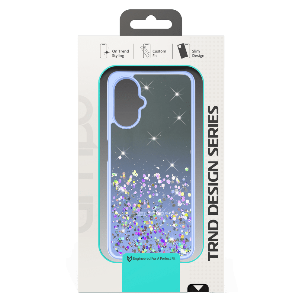 Wholesale cell phone accessory AMPD - TPU  /  Acrylic Glitter Insert Case for Celero 5G (Gen
